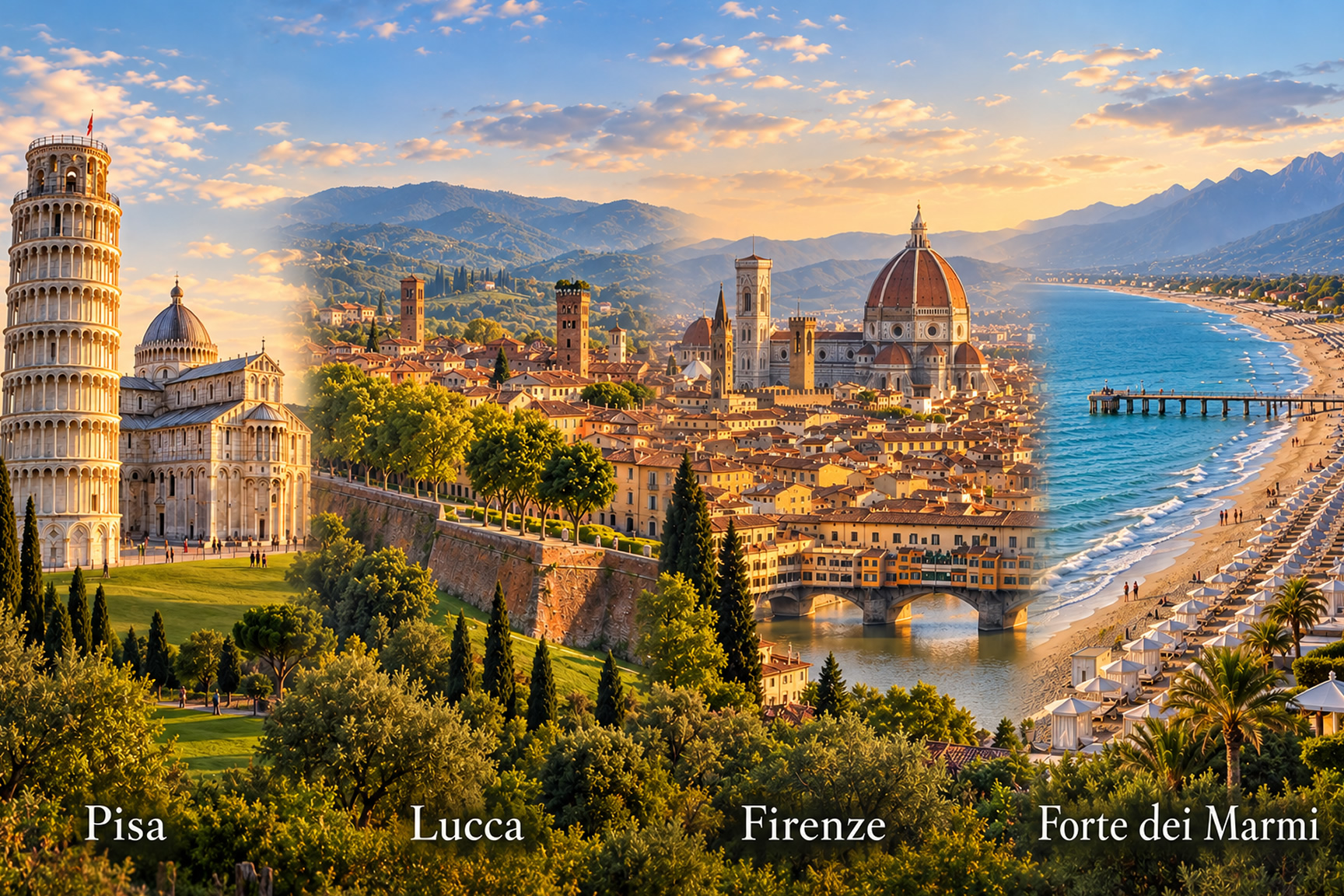 Destinations to explore during a stay in Tuscany