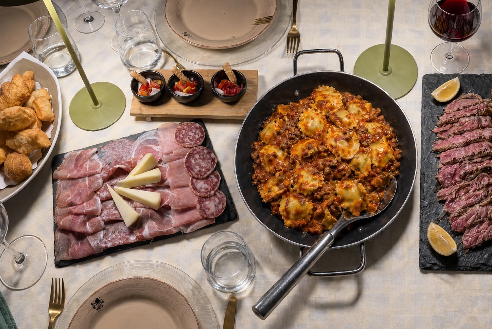 Tuscan dining at Mulino La Sosta